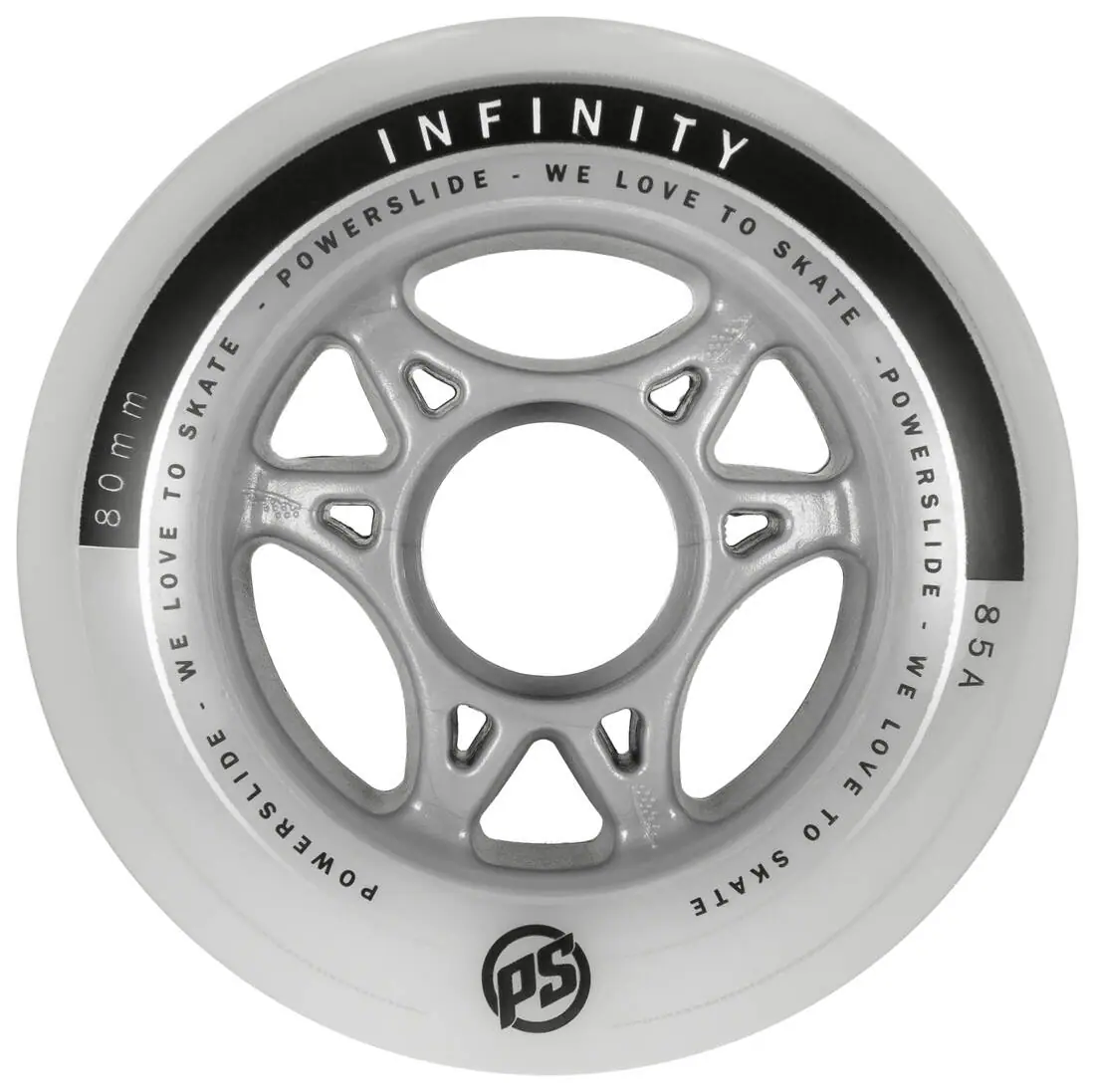 Powerslide Infinity Inliner Hjul 4-Pak - Speed Rulleskøjter