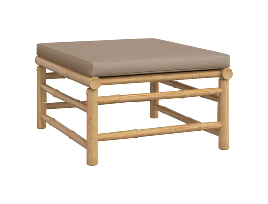 LES TENDANCES - Salon extérieur Salon de jardin-brun-11 places-55x65x30-490509