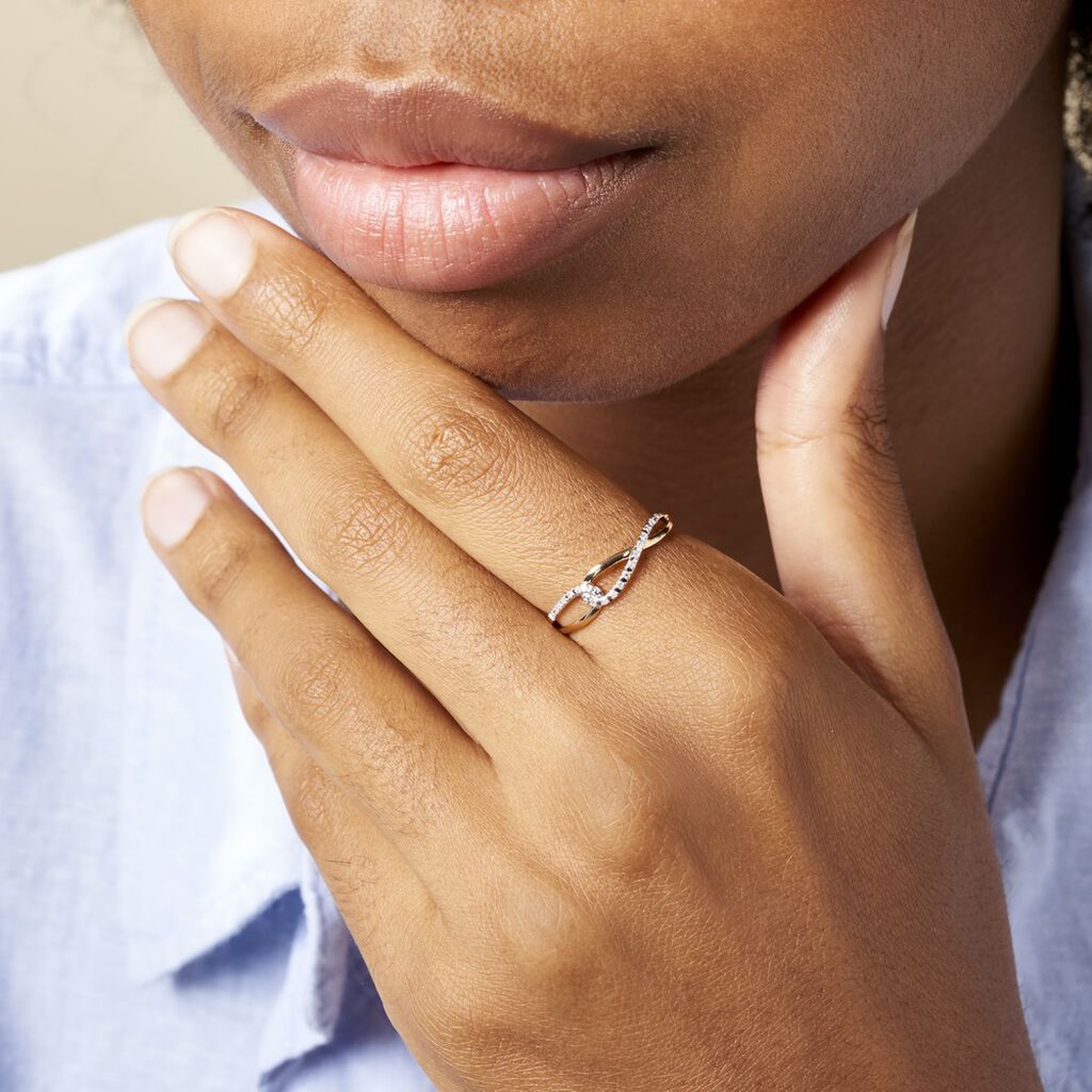 Bague Osanna Or Jaune Diamants