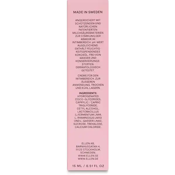 Probiotische Creme für den Intimbereich