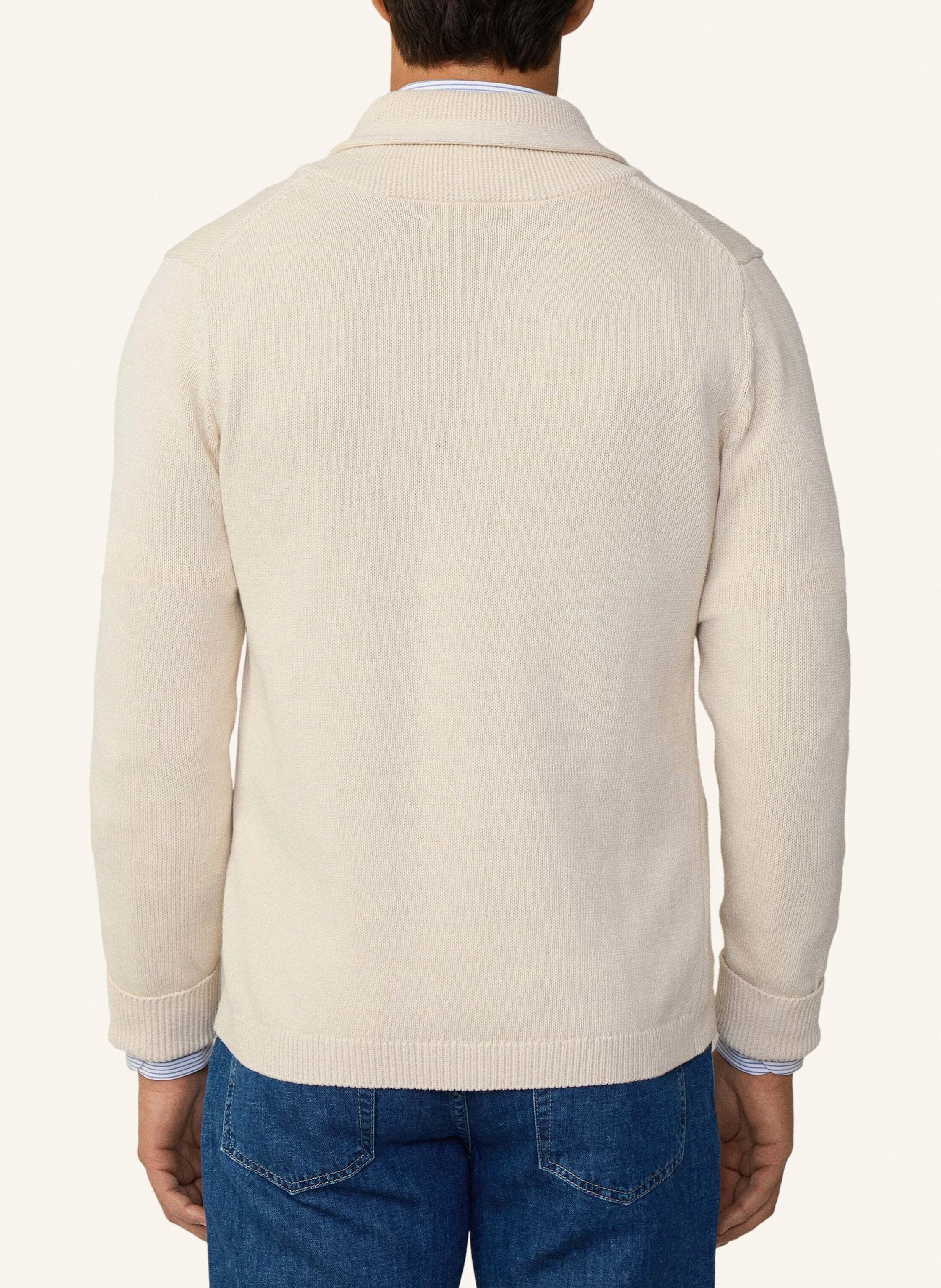 HACKETT LONDON Strickjacken Cardigan COT LIN SHAWL CARDI