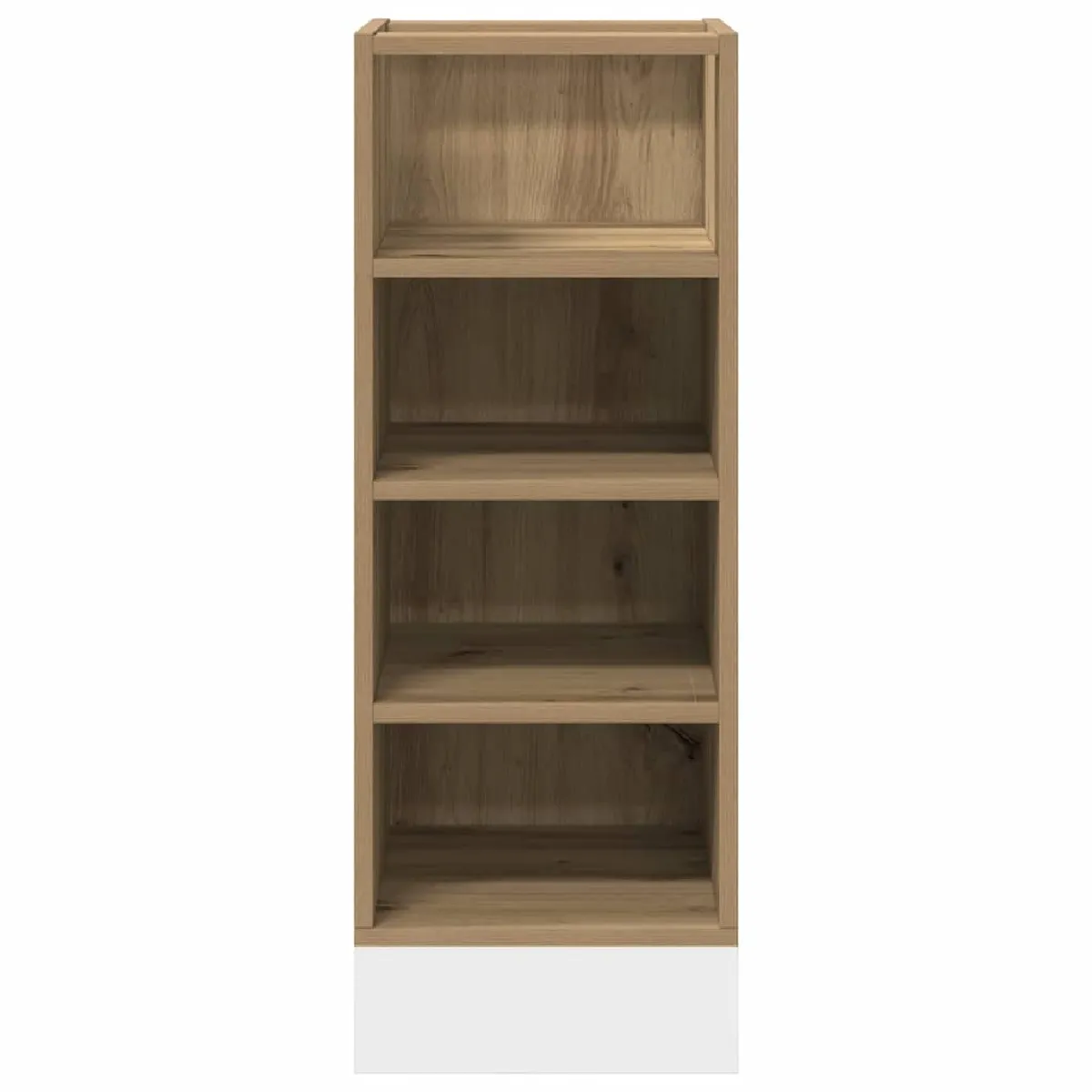 VidaXL Armoire de Plancher - Chêne Artisanal