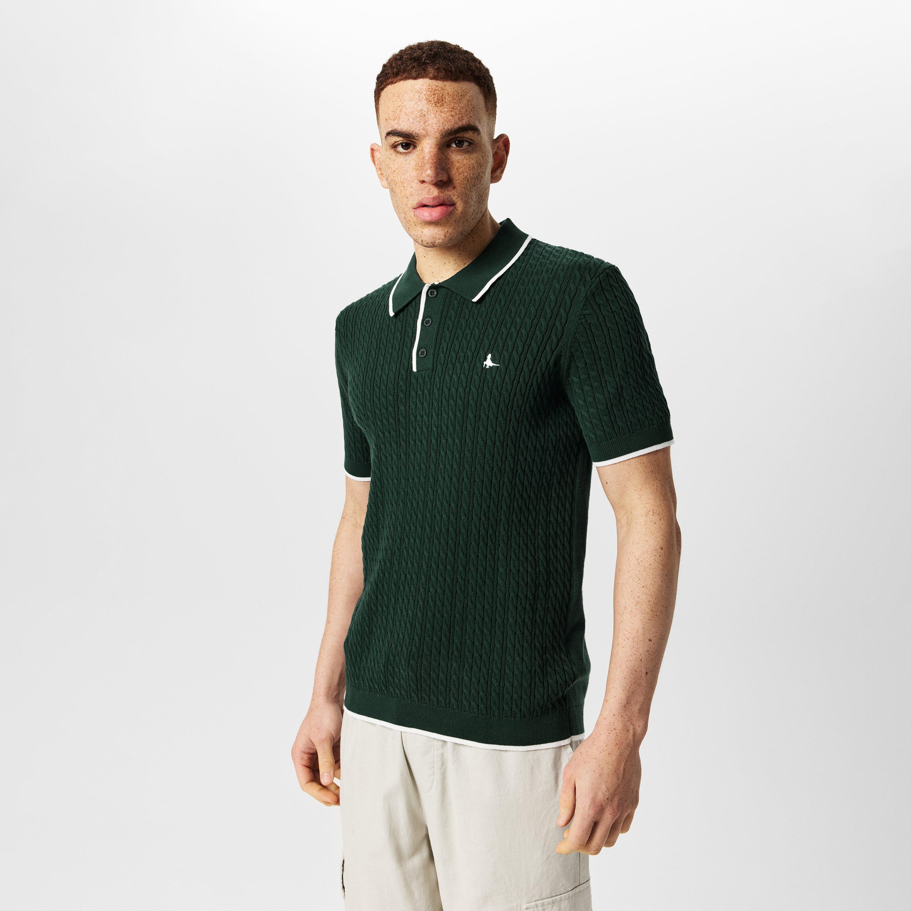 Jack Wills JW Braid Knit Polo