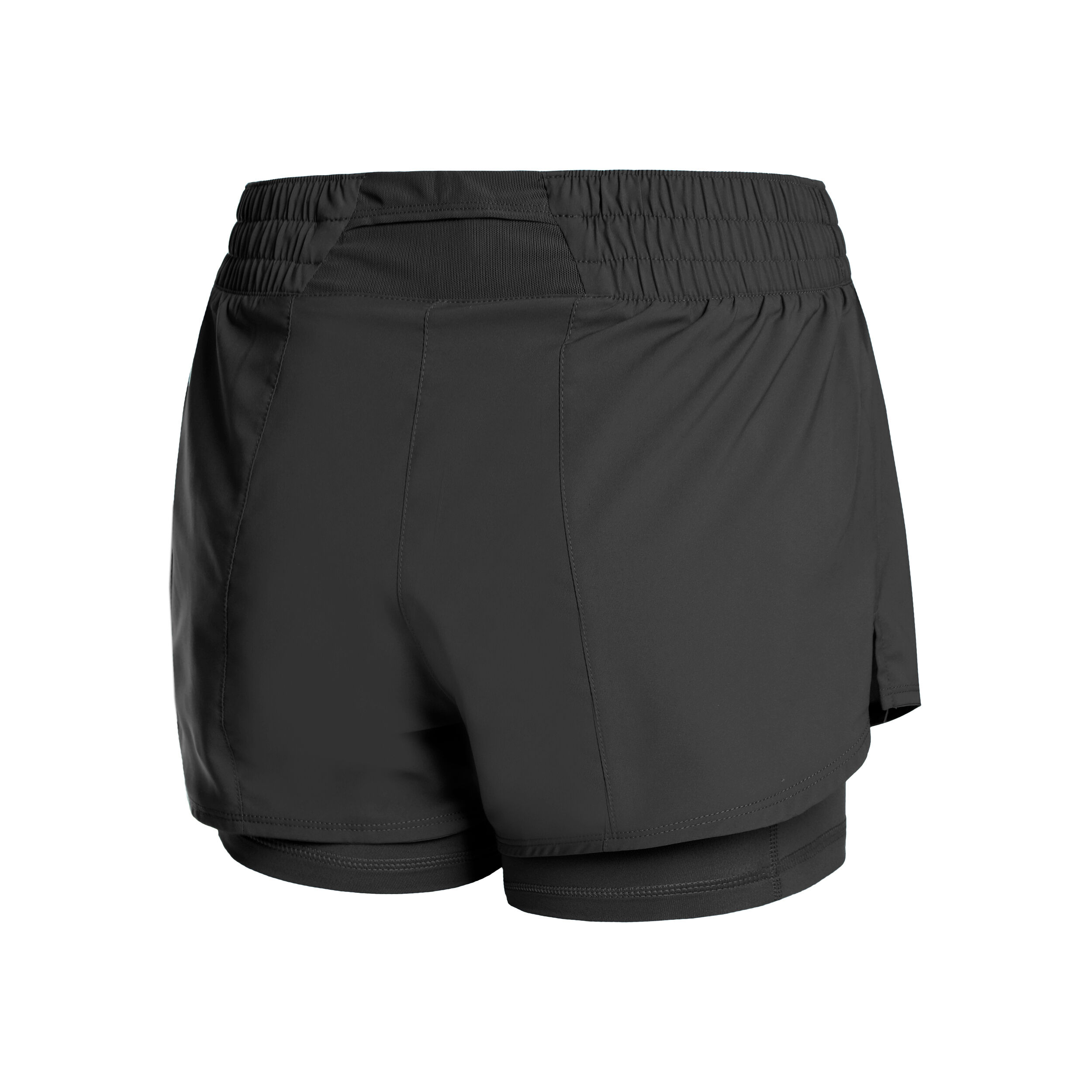 Nike Dri-Fit One MR 2in1 Shorts Femmes - Noir