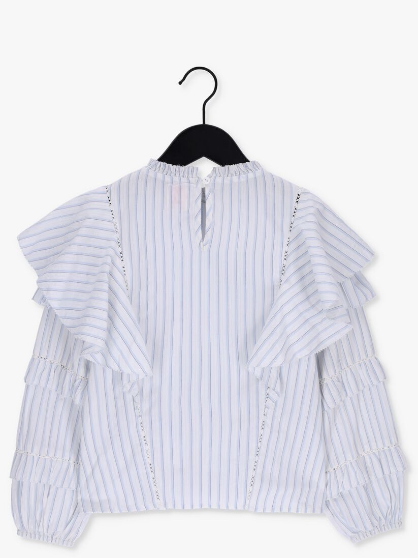 AO76 witte ao76 blouse ally stripe shirt