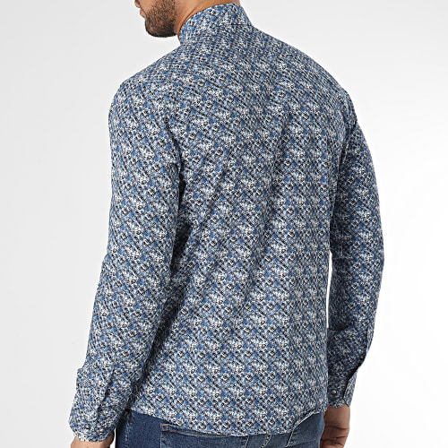 Chemise Manches Longues Bleu