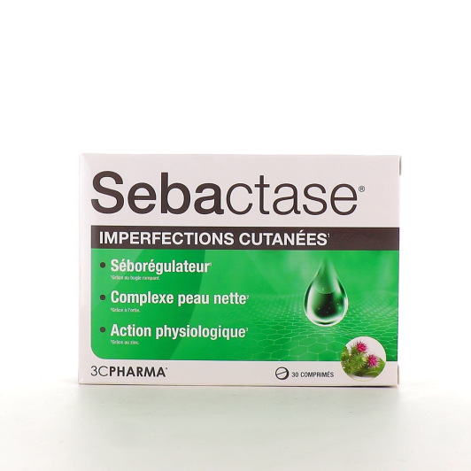 Sebactase 30 comprimés - Imperfections cutanées