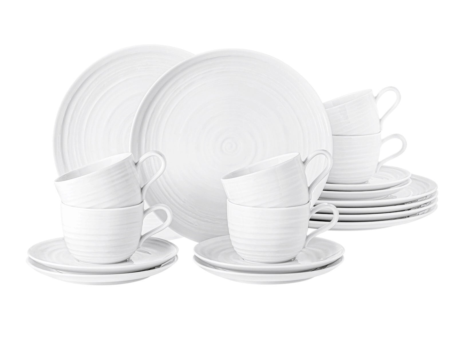 Seltmann Weiden Kaffeeservice TERRA 18-teilig weiß