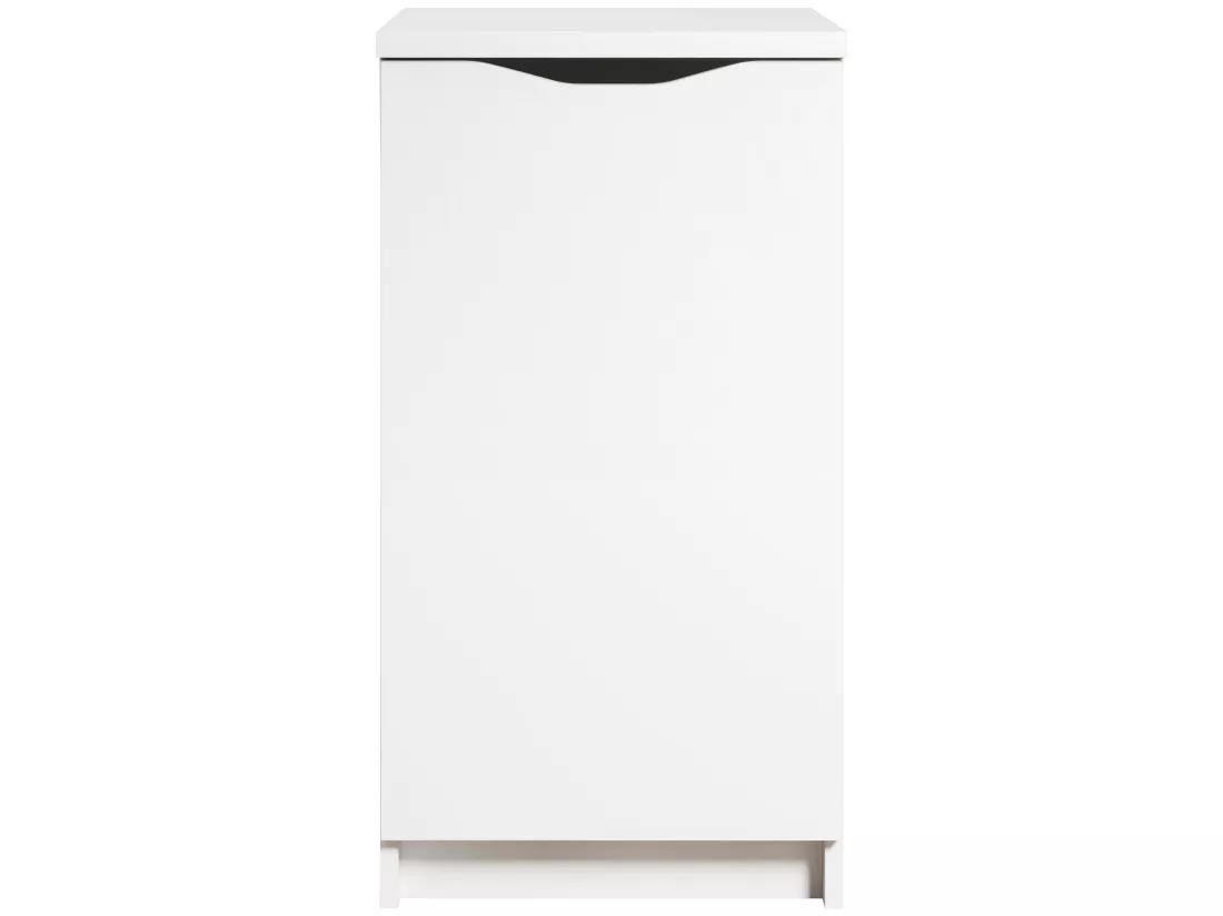 Caisson de bureau - Mélaminé - Blanc - 40 - 76 - 50 cm