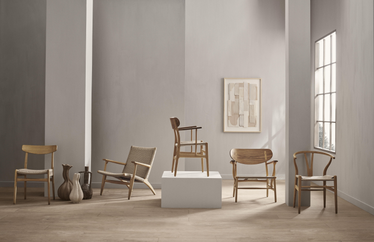 Carl Hansen & Son CH24 Wishbone stoel Classic Natural gezeept eiken