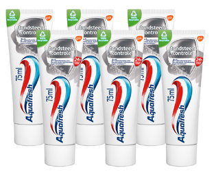 Aquafresh Tandpasta Tandsteen Controle Multiverpakking 6x75ML
