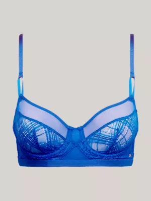 Sutiã bandeau Elevated Geo Lace Plunge