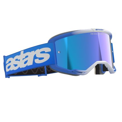 Masque cross Alpinestars VISION 5 BLAZE IRIDIUM 2025 - Bleu