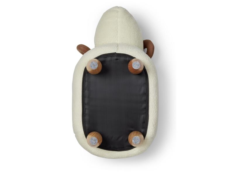 zoosy Kinderhocker Schaf Berta Weiss Taburett in Schafform