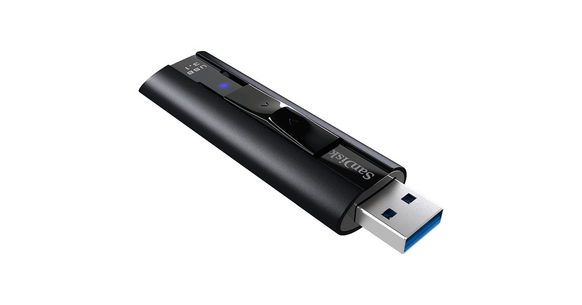 SanDiskExtreme Pro 512 GB usb-stick  (Zwart, USB 3.1 (Gen 1))