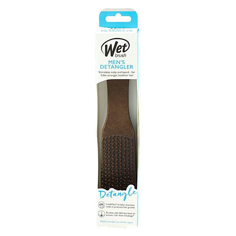 Wetbrush Mens Detangler Brown Leather