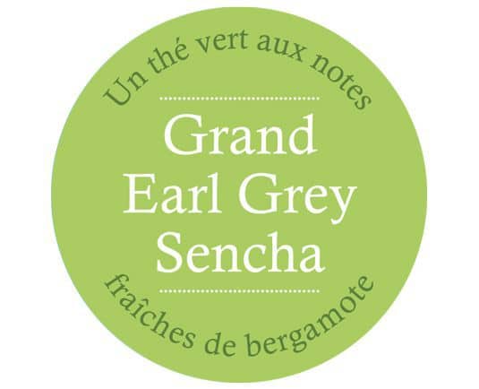 Thé vert Grand Earl Grey Sencha - Vrac 100g - COMPTOIR FRANÇAIS DU THÉ