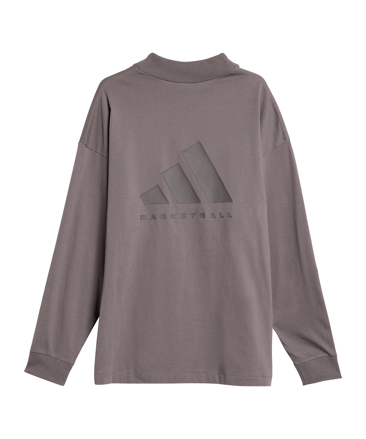 adidas Basketball Trikot langarm Grau