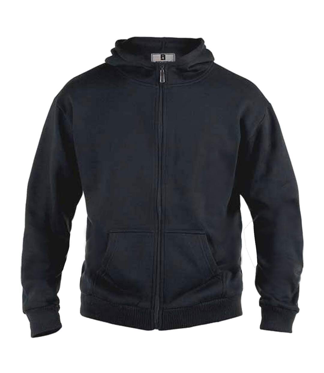Duke Rockford - Sweat à capuche zippé grande taille - Homme (Noir) - UTDC104