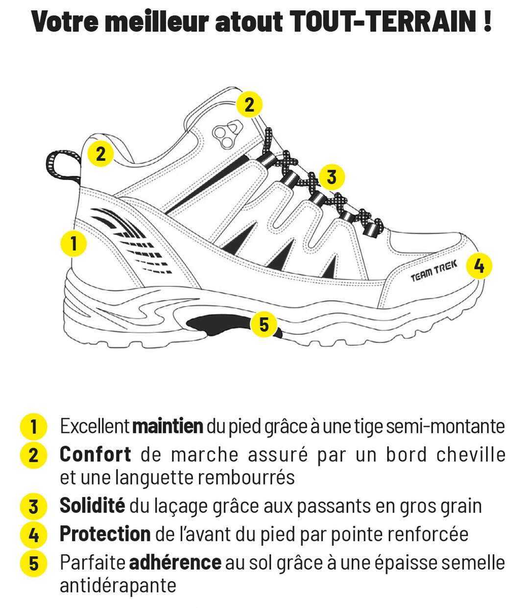 Chaussures Rando TEAM TREK(R)