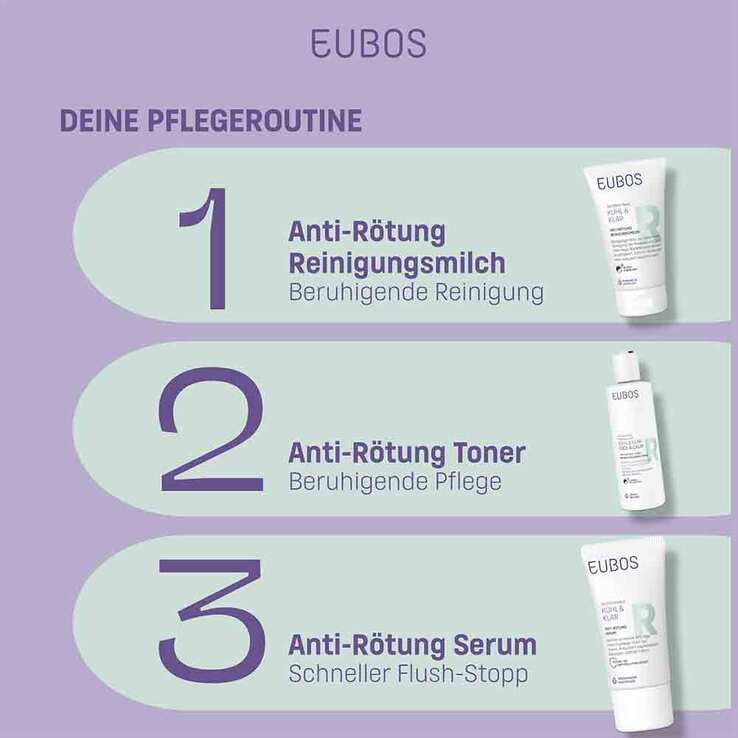 Eubos Kühl & Klar Anti-Rötung Serum, 30 ml