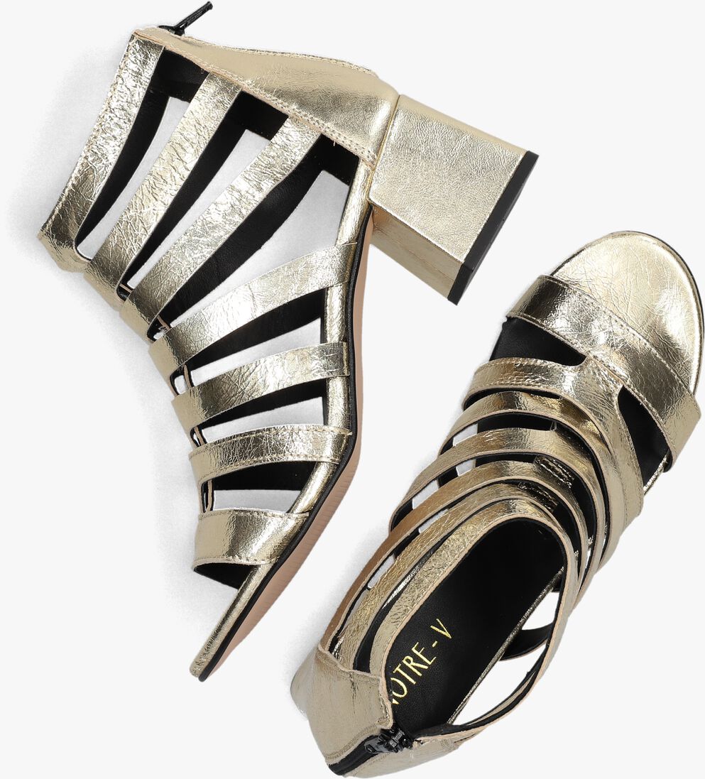 NOTRE-V gouden notre-v sandalen 1tonic106