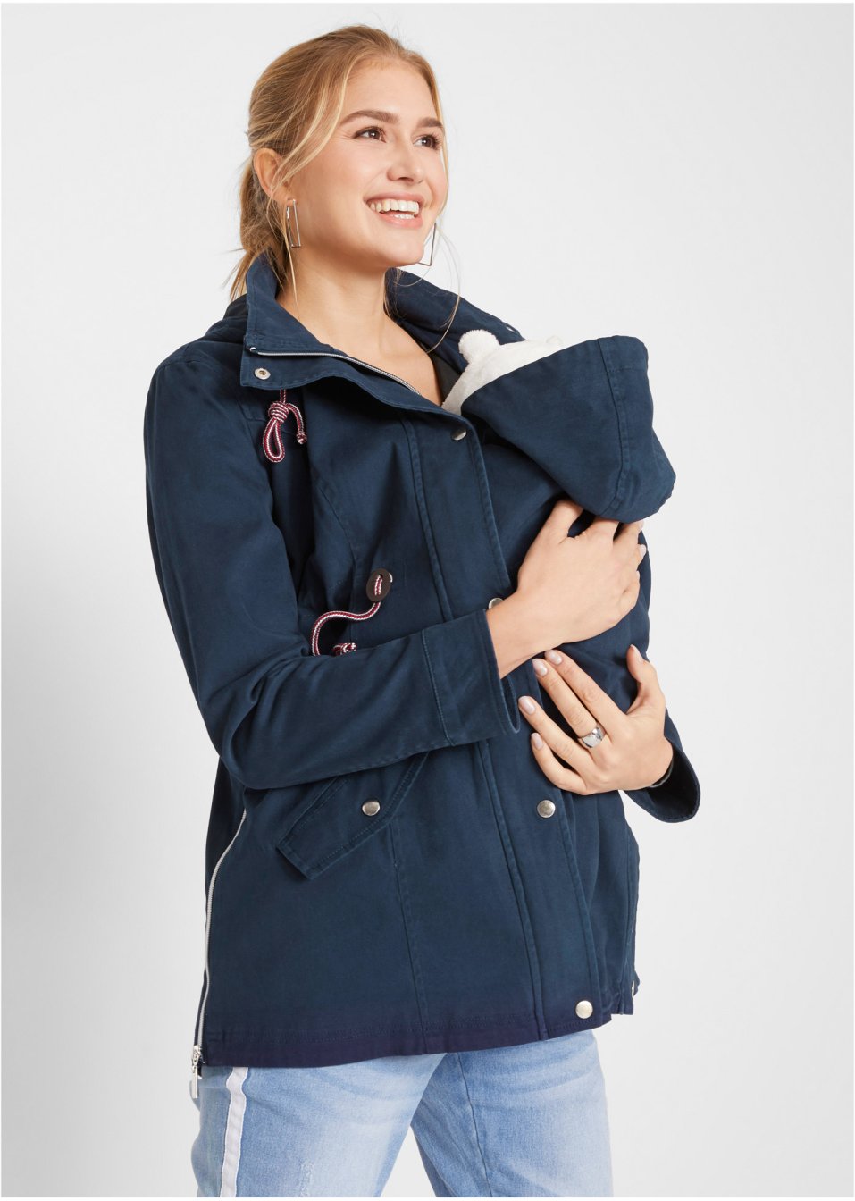 Veste de grossesse et de portage pour la mi-saison