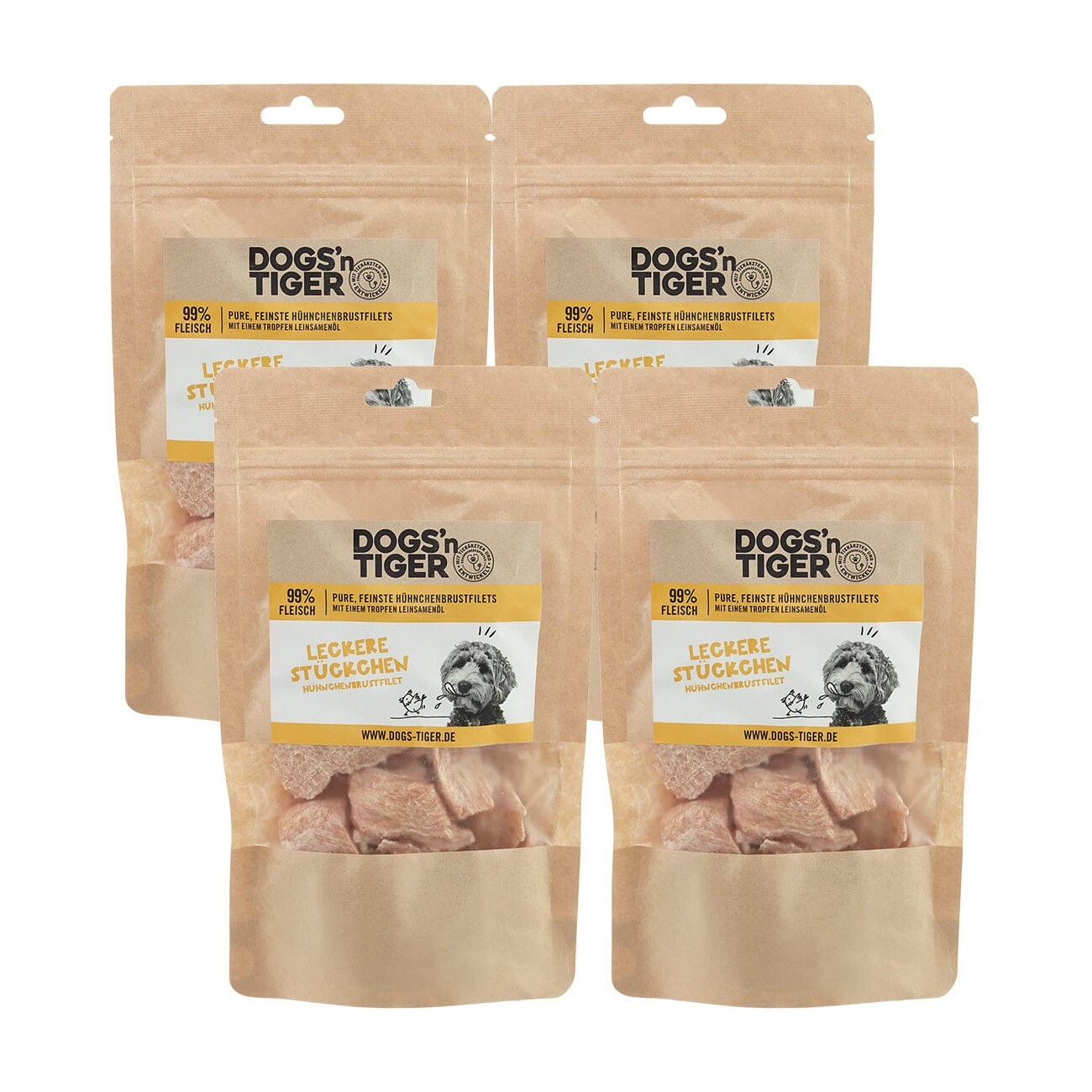 Dogs'n Tiger Leckere Stückchen | Huhn
