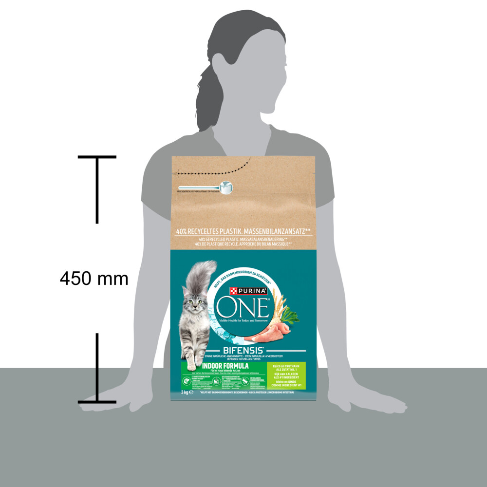 Purina ONE Indoor Kalkoen3 kg