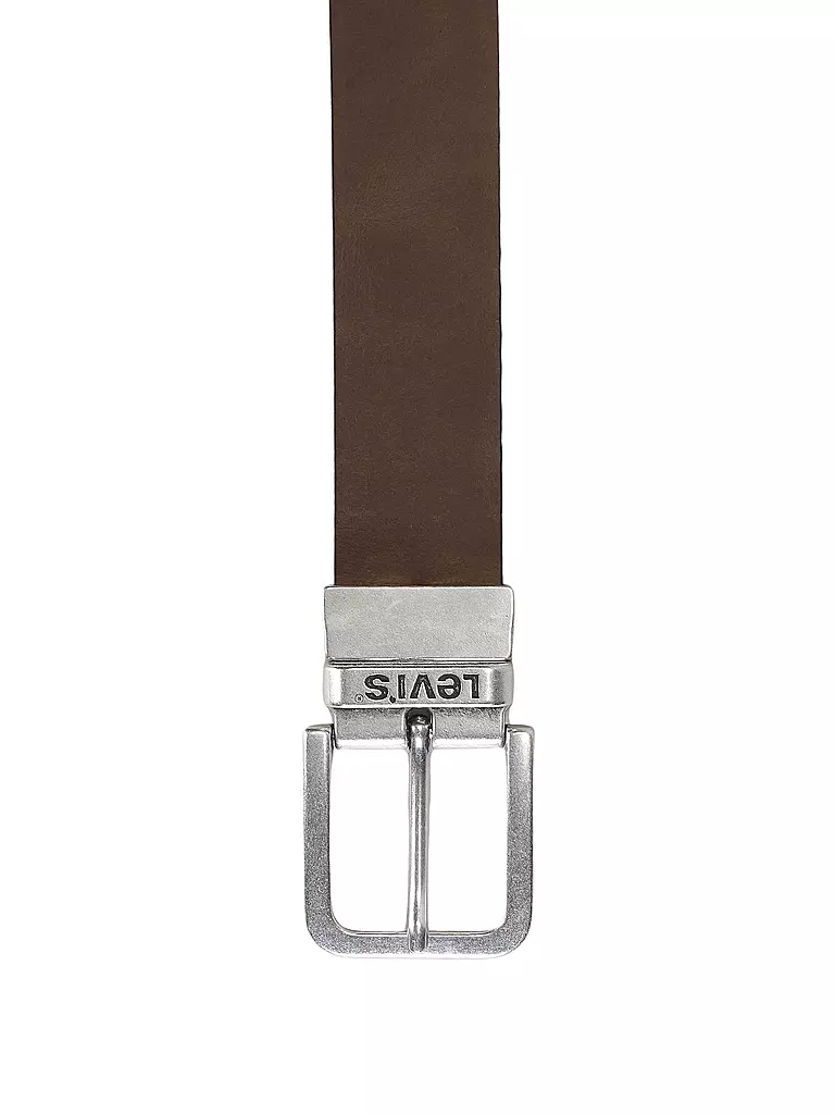 LEVI'S® Ledergürtel schwarz