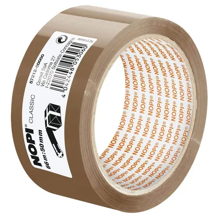tesa NOPI Packband braun 50 mm x 66 m
