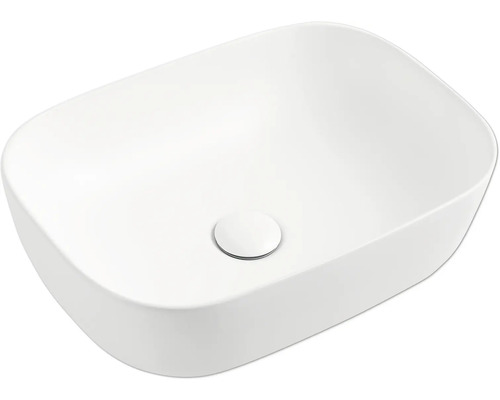 Jungborn opzetwastafel FOUR 46,5 x 33 cm wit mat incl. keramische afvoerplug