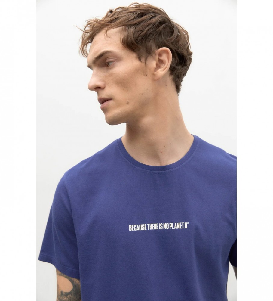 Camiseta ECOALF Bircaalf, azul lavanda