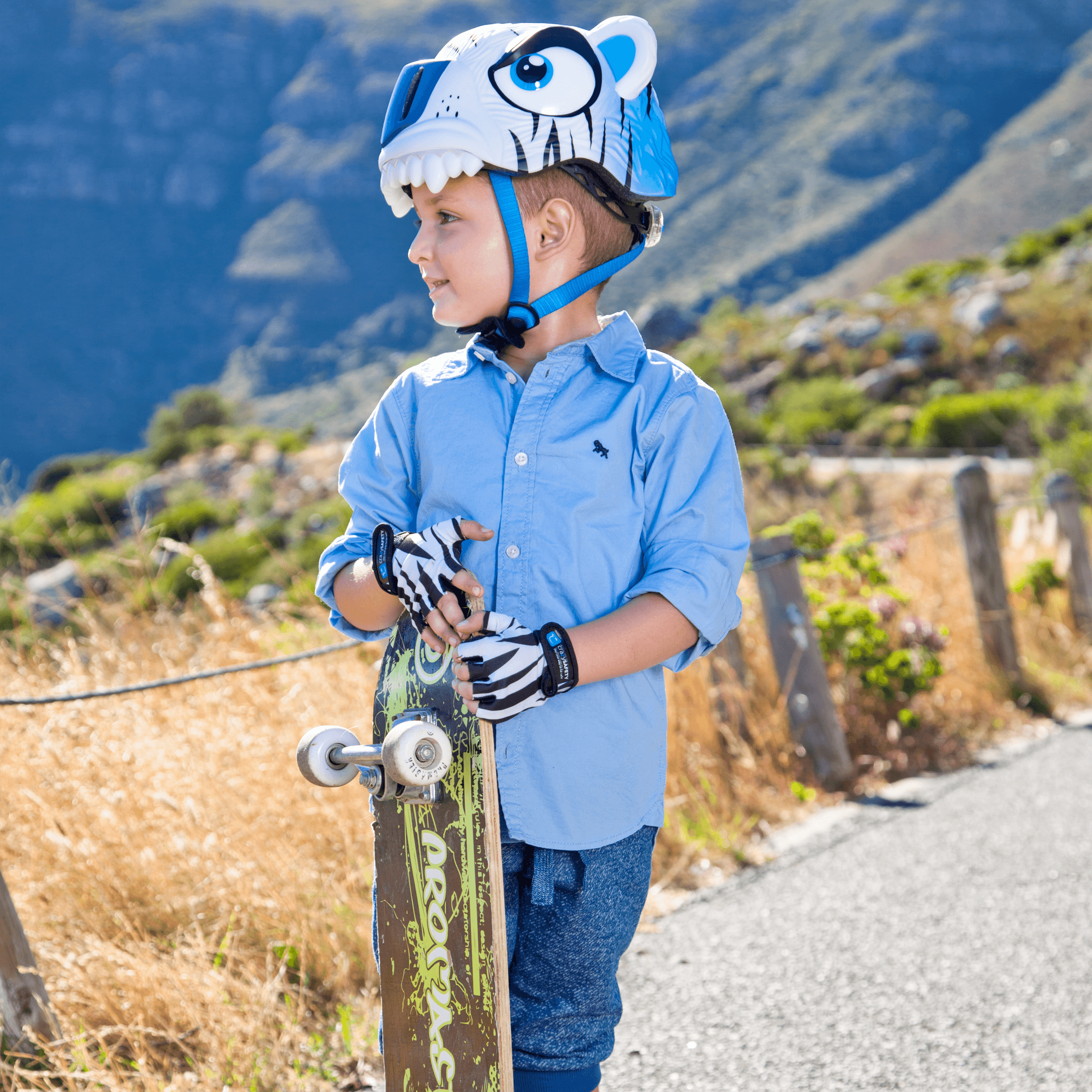 CrazySafety Tiger Bicycle Helmet - Sykkelhjelmer