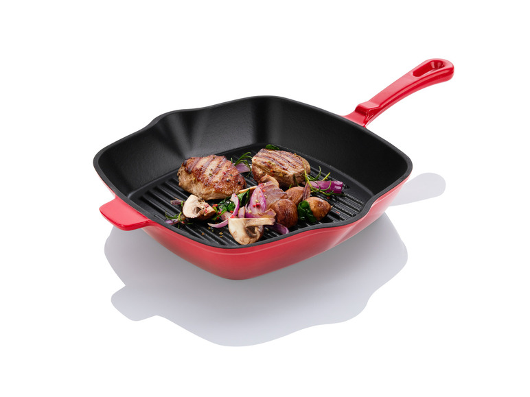 Gietijzeren grillpan 24,5 cm
