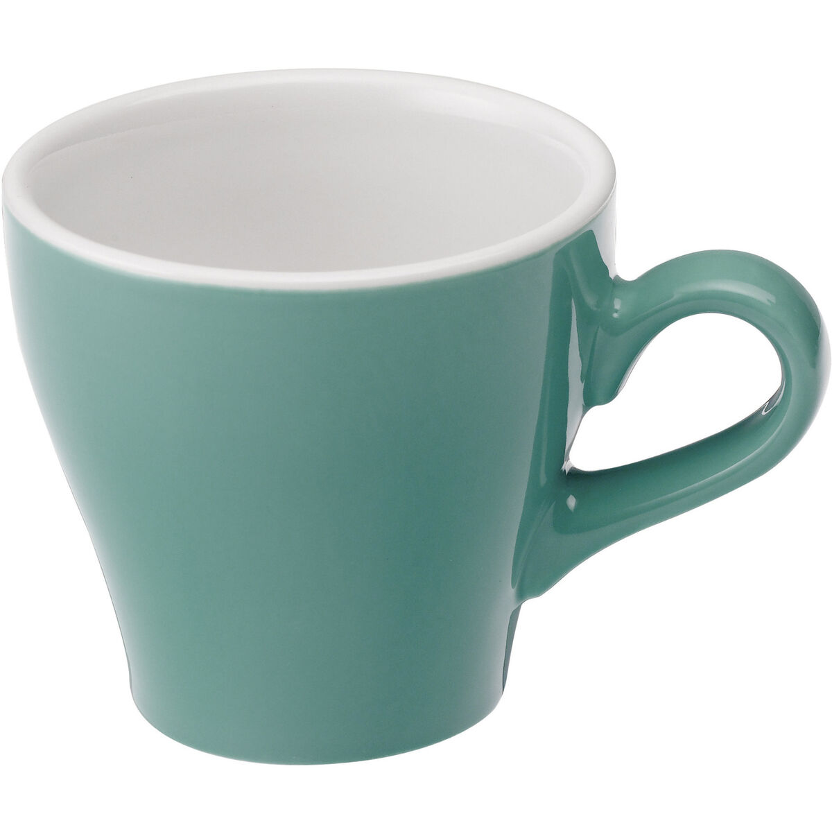 Tulip Cappuccinokopp 180ml., 6 stk., blågrønn