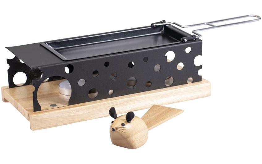 Teelicht-Raclette Mouse SchwarzKerzenraclette