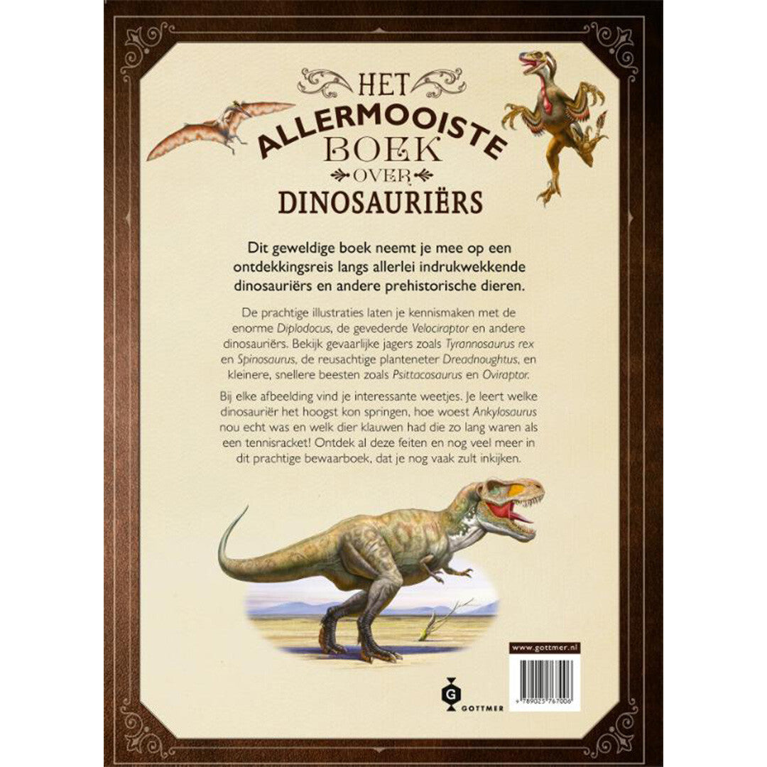 Uitgeverij gottmer het allermooiste boek over dinosauriërs 1606700