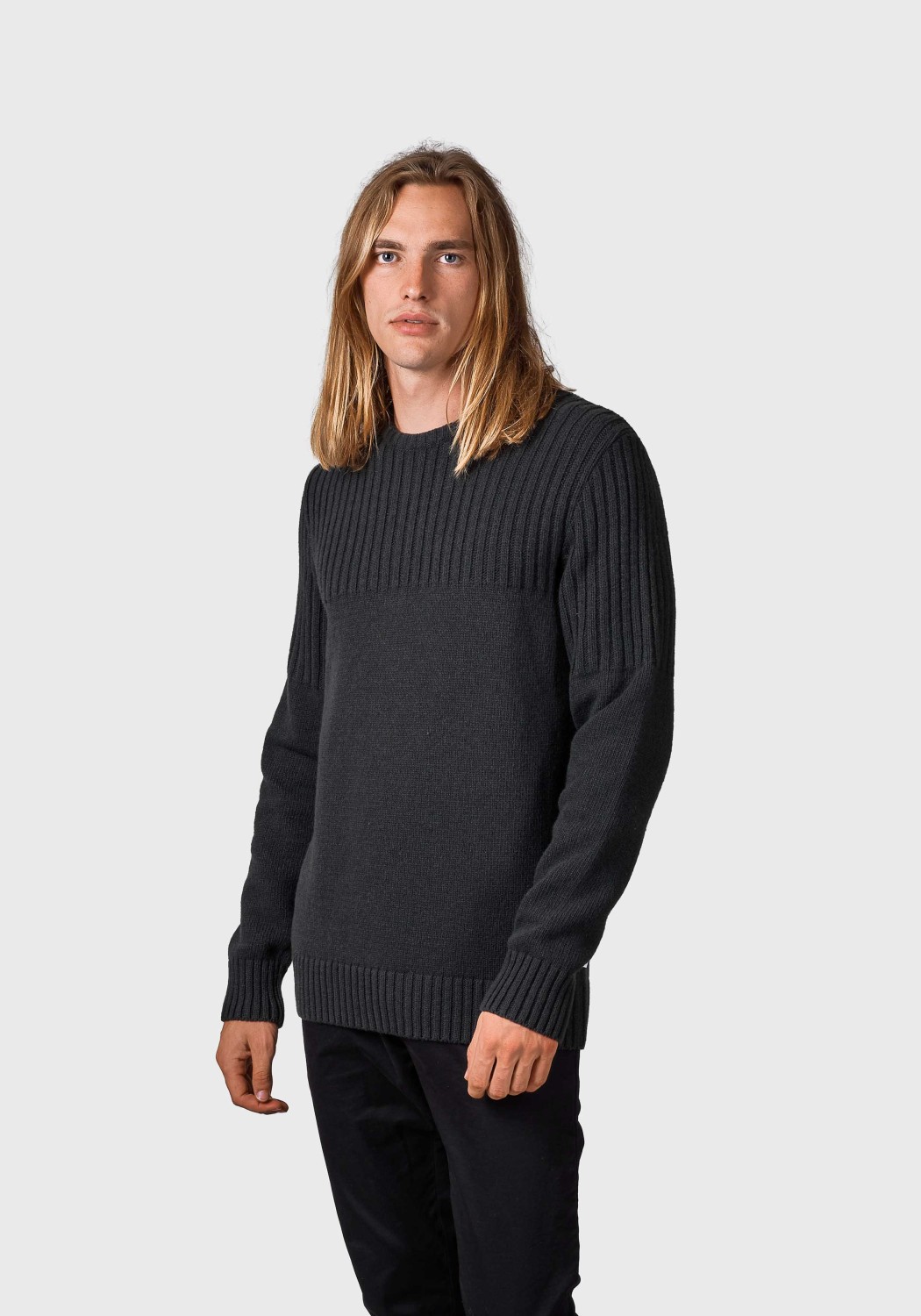 Klitmøller Collective Strickpullover Søren Olive