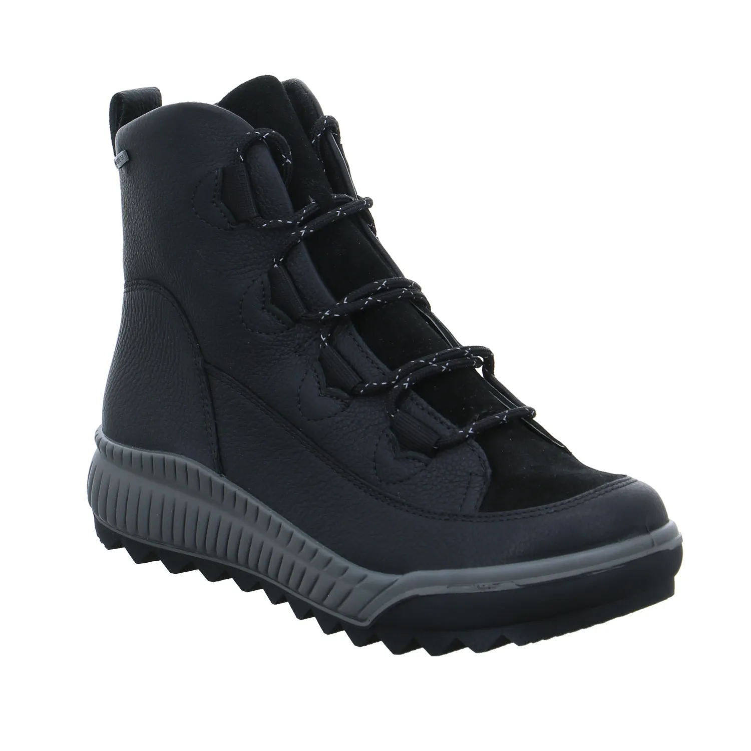 LEGERO Snowboot Schwarz Leder  mit Gore-Tex Membrane