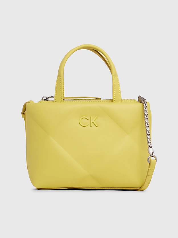 Bolsa de ombro mini acolchoada