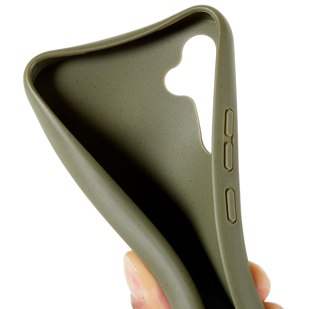 Samsung Galaxy A54 5G Necklace Bio Gummi Case Hülle Eco Friendly Nachhaltig Kompostierbar   Handykette (150cm) - Grün
