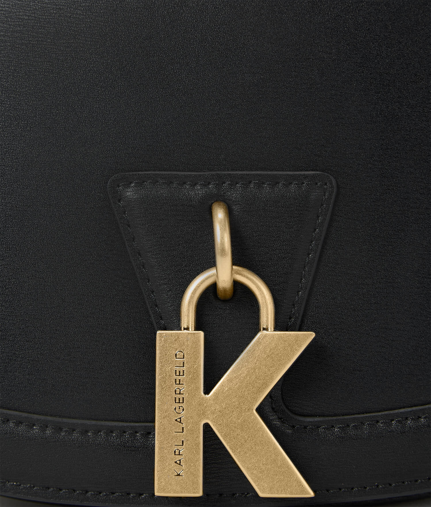 SAC BANDOULIÈRE DE TAILLE MOYENNE K/LOCK - Noir