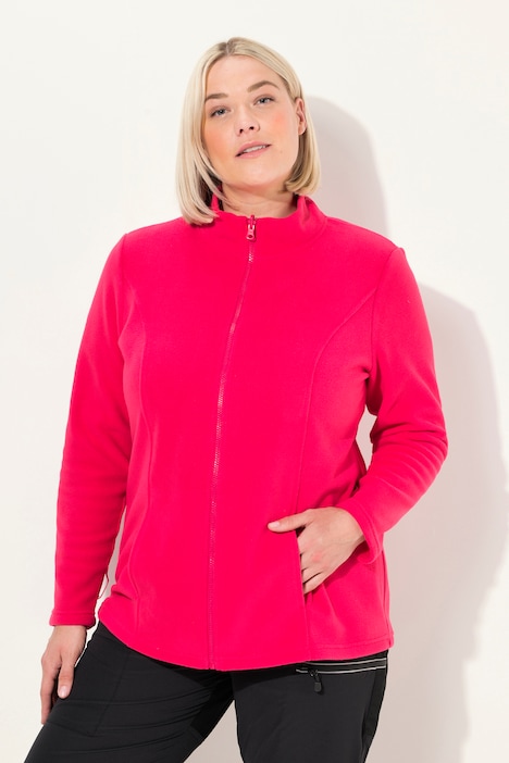 Fleecejacke, Baukastensystem, Innenjacke, Stehkragen