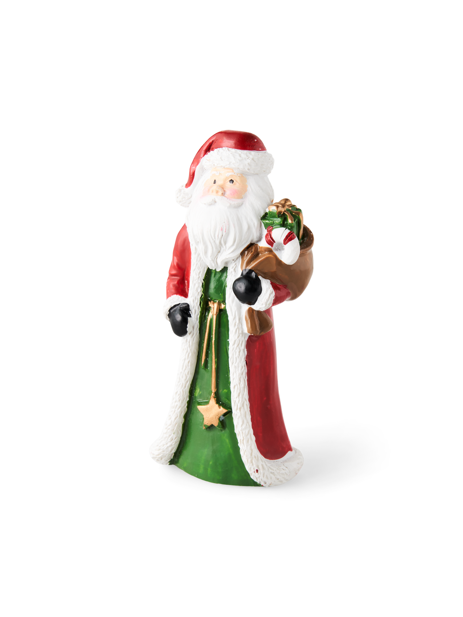 Julemandsfigur | Polyresin. 10 cm. | Red
