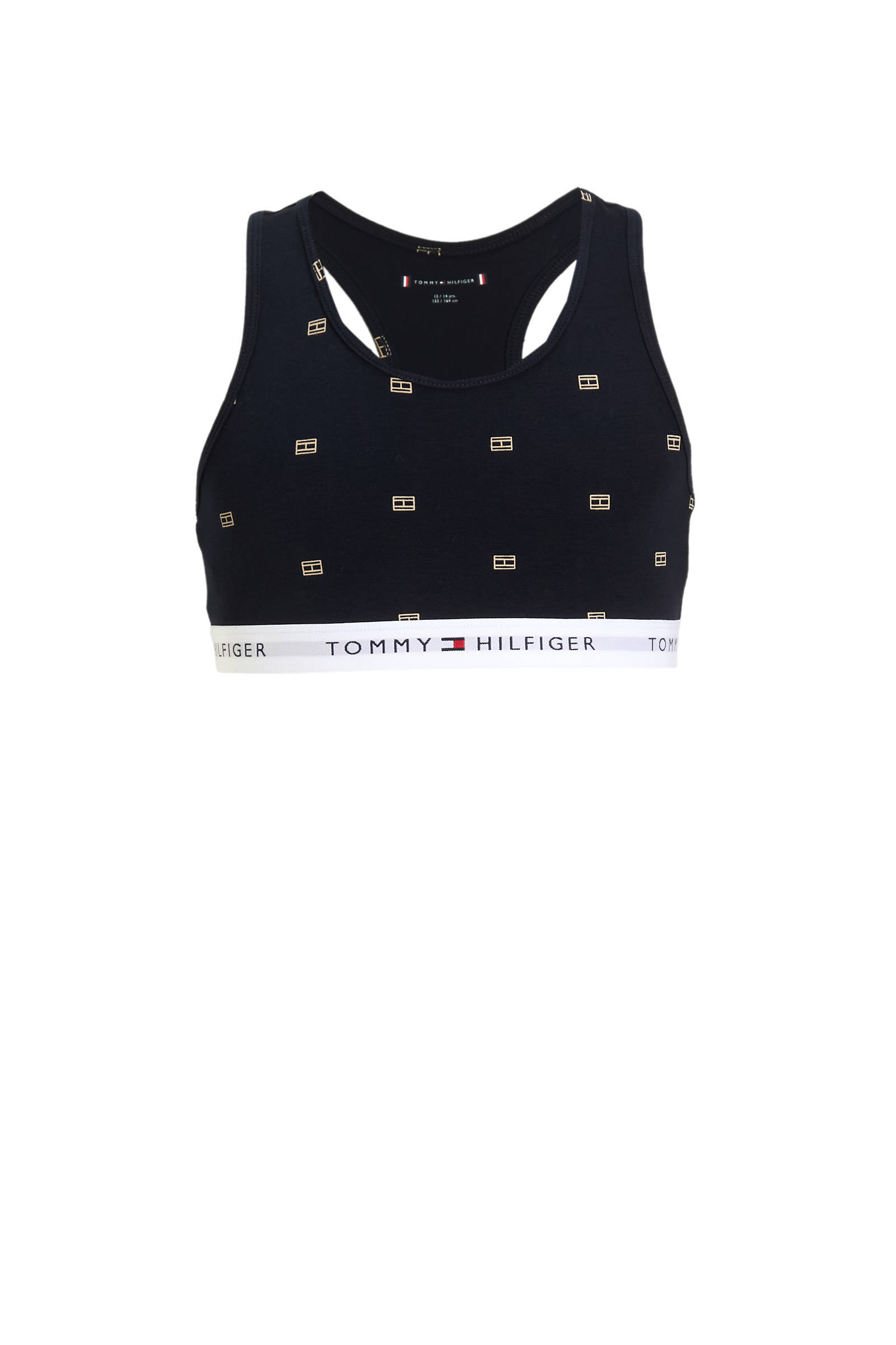 Tommy Hilfiger BH top - set van 2 donkerblauw/lichtroze