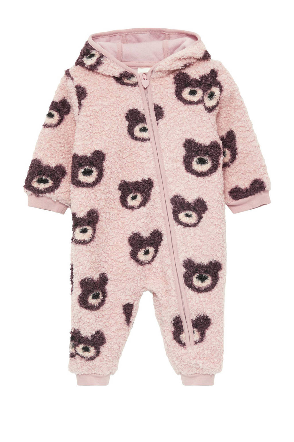 s.Oliver roze onesie met all over print