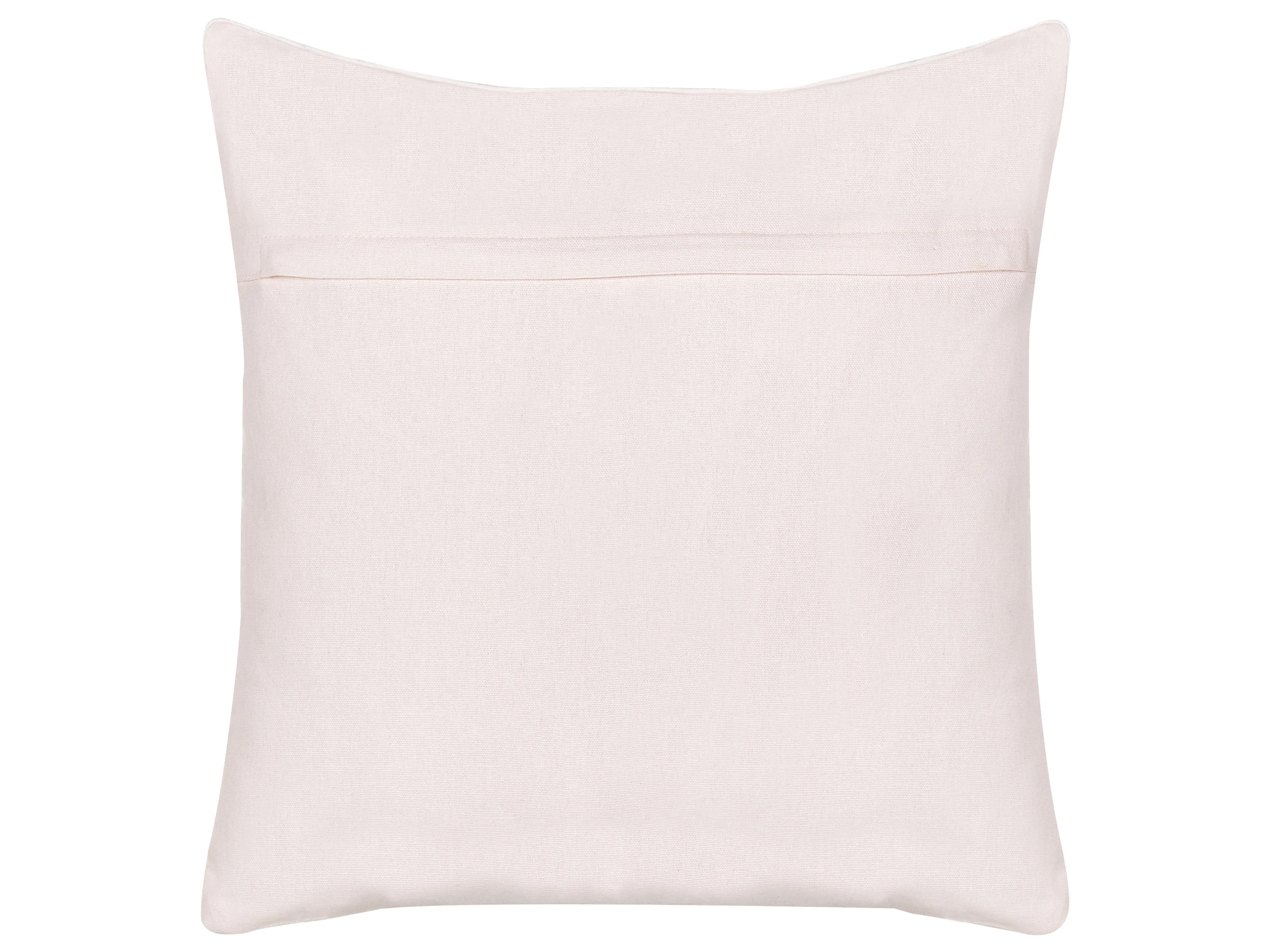 Set van 2 sierkussens EXACUM Fluweel 45 x 45 cm Wit kerstmotief