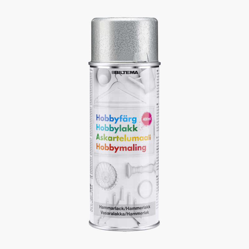 Spraymaling, hammerlakk, grå