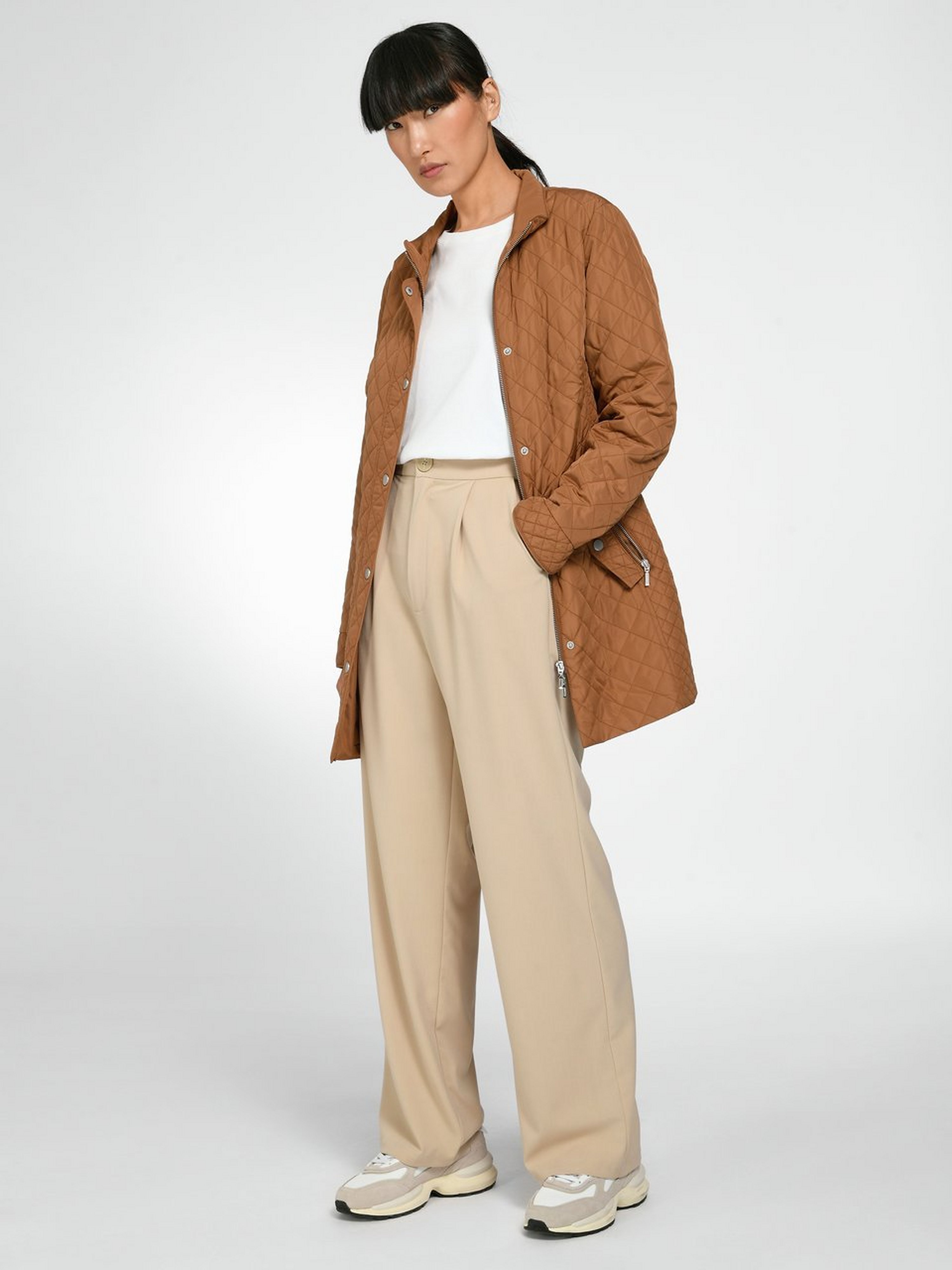 Long-Steppjacke